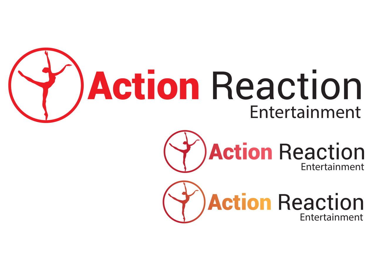 Logo Design by Graphicient for Action Reaction Entertainment | Design #9707296