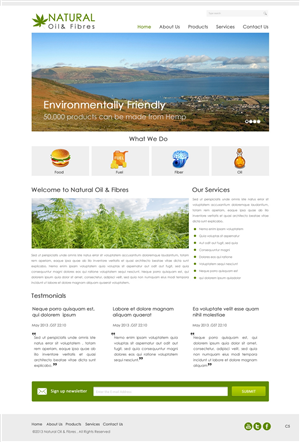 Web Design by pb for this project | Design: #2066772