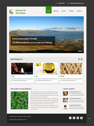 Web Design by pb for this project | Design: #2071731