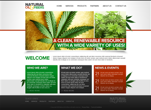 Web Design Project for Industrial Hemp | Web Design by TechWise