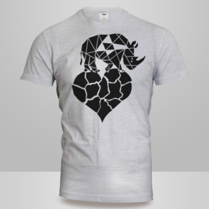Anti Rhino Poaching T-shirt for fund raiser | T-shirt Design by Kero