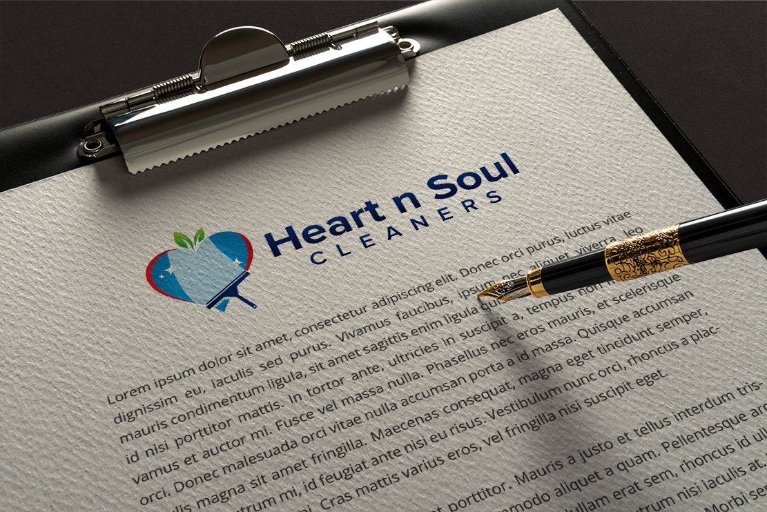 Logo Design by B.Tibéri for Heart n Soul Cleaners | Design #9514056