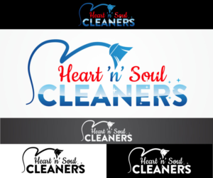 Logo Design by sangeloenriquez for Heart n Soul Cleaners | Design: #9443838