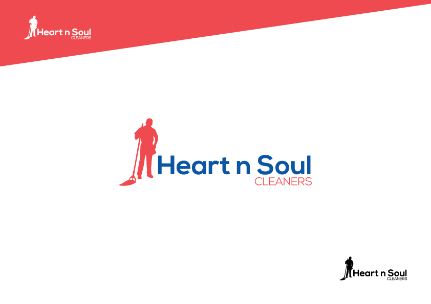 Logo Design by Zeeshan Ali for Heart n Soul Cleaners | Design #9429596