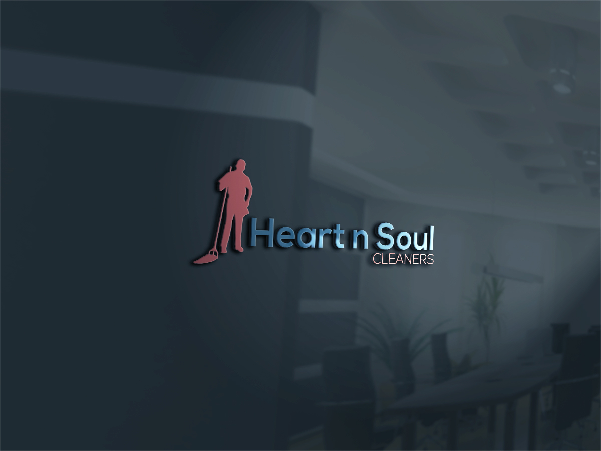 Logo Design by Zeeshan Ali for Heart n Soul Cleaners | Design #9429619