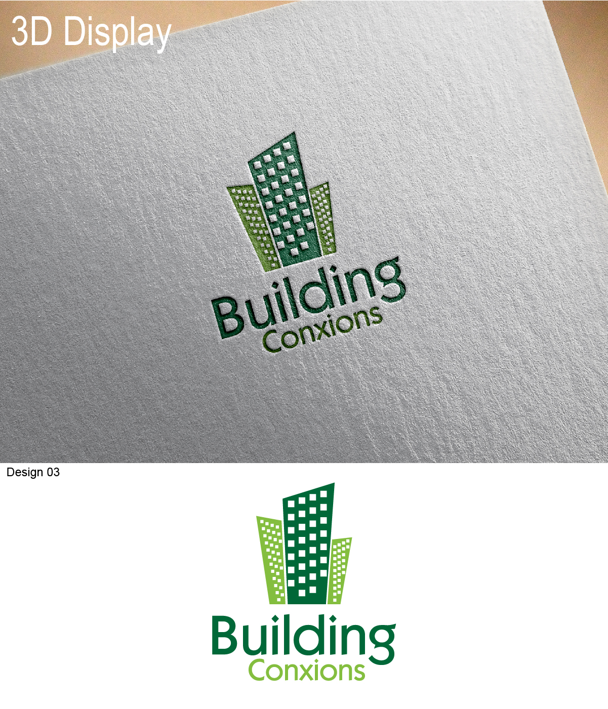 Logo Design by 3Guys for Building Conxions | Design #9409117