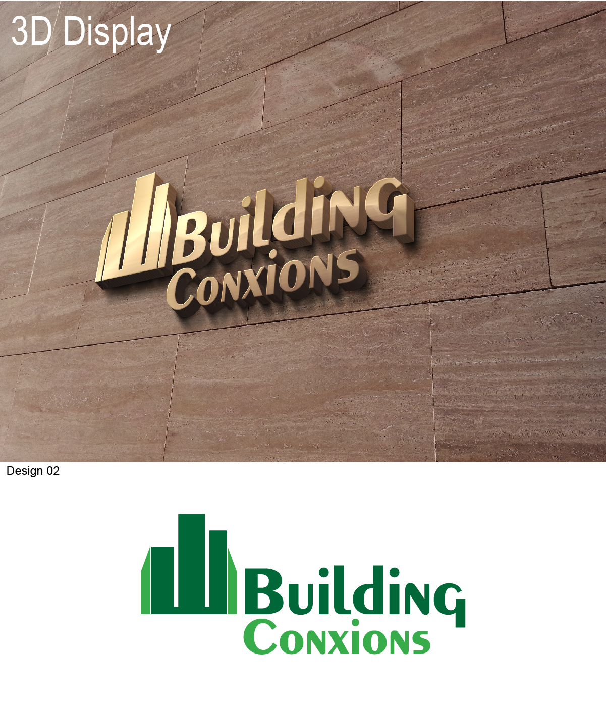 Logo Design by 3Guys for Building Conxions | Design #9409118