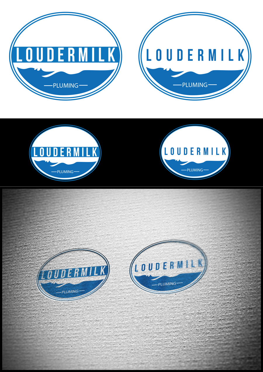 Diseño de Logo por MadDesign para Loudermilk Plumbing | Diseño #2144885