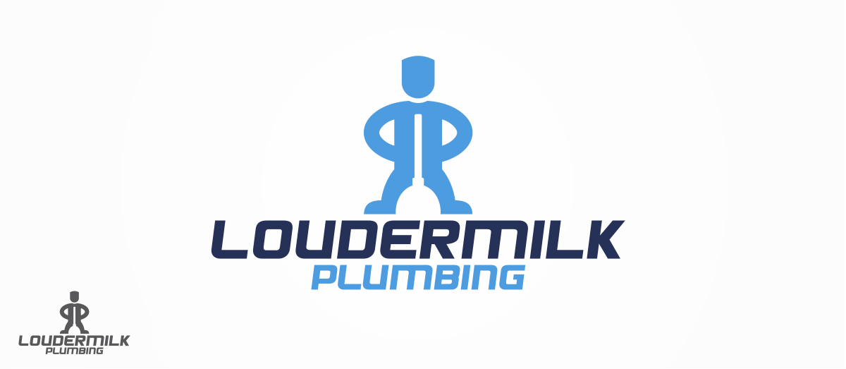 Logo Design by LAKE DESIGN for Loudermilk Plumbing | Design #2076648