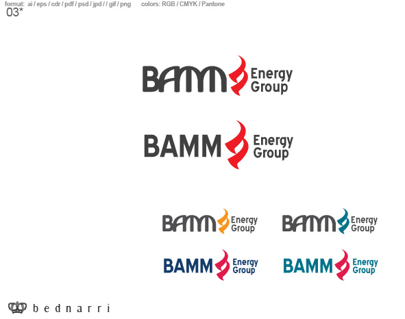 Logo Design by bednarri for BAMM Energy Group | Design #16092