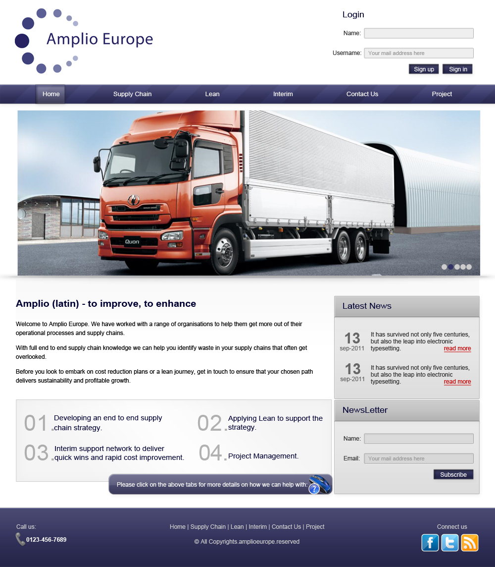 Web Design par pb pour ce projet | Design #421566