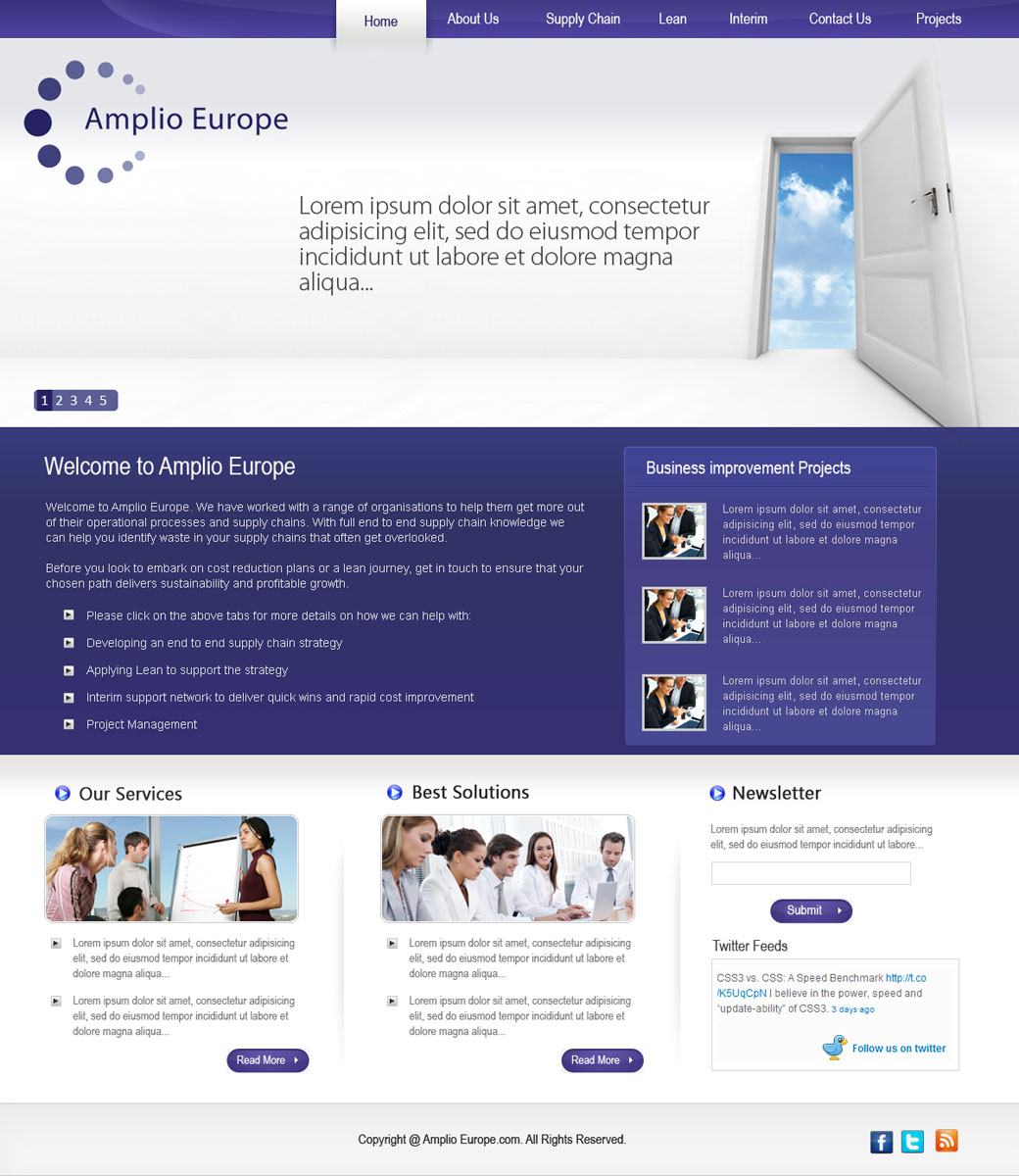 Web Design by pb for this project | Design #421823