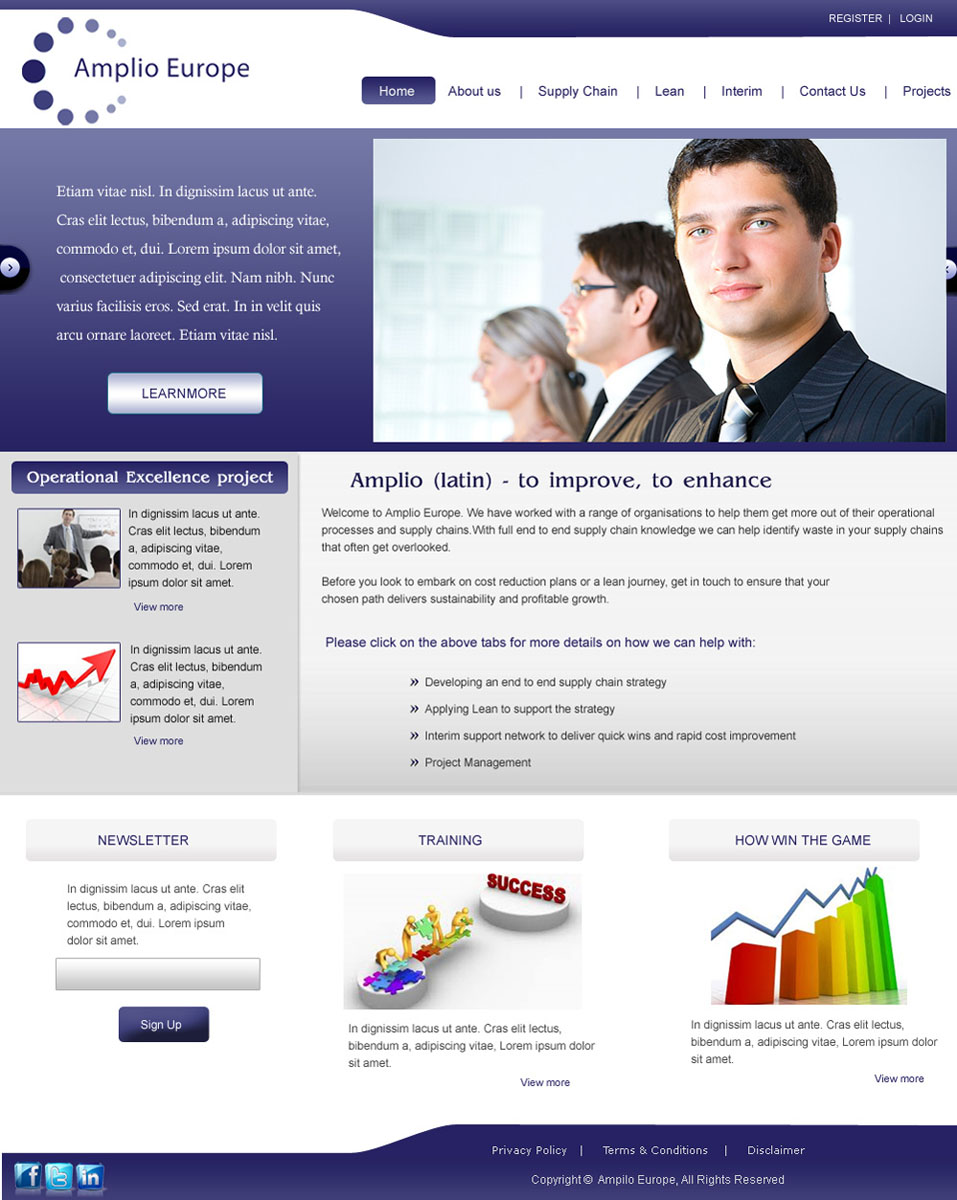 Web Design by pb for this project | Design #421826