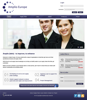 Web Design by pb for this project | Design: #421830