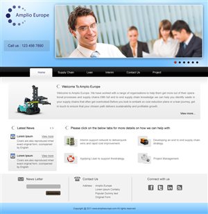 Web Design by pb for this project | Design: #421832