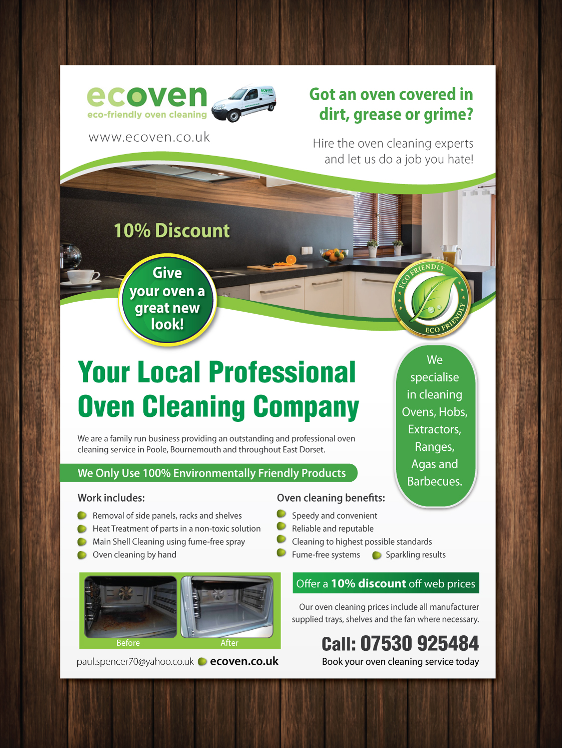 Flyer Design by meet007 for Ecoven | Design #9432398