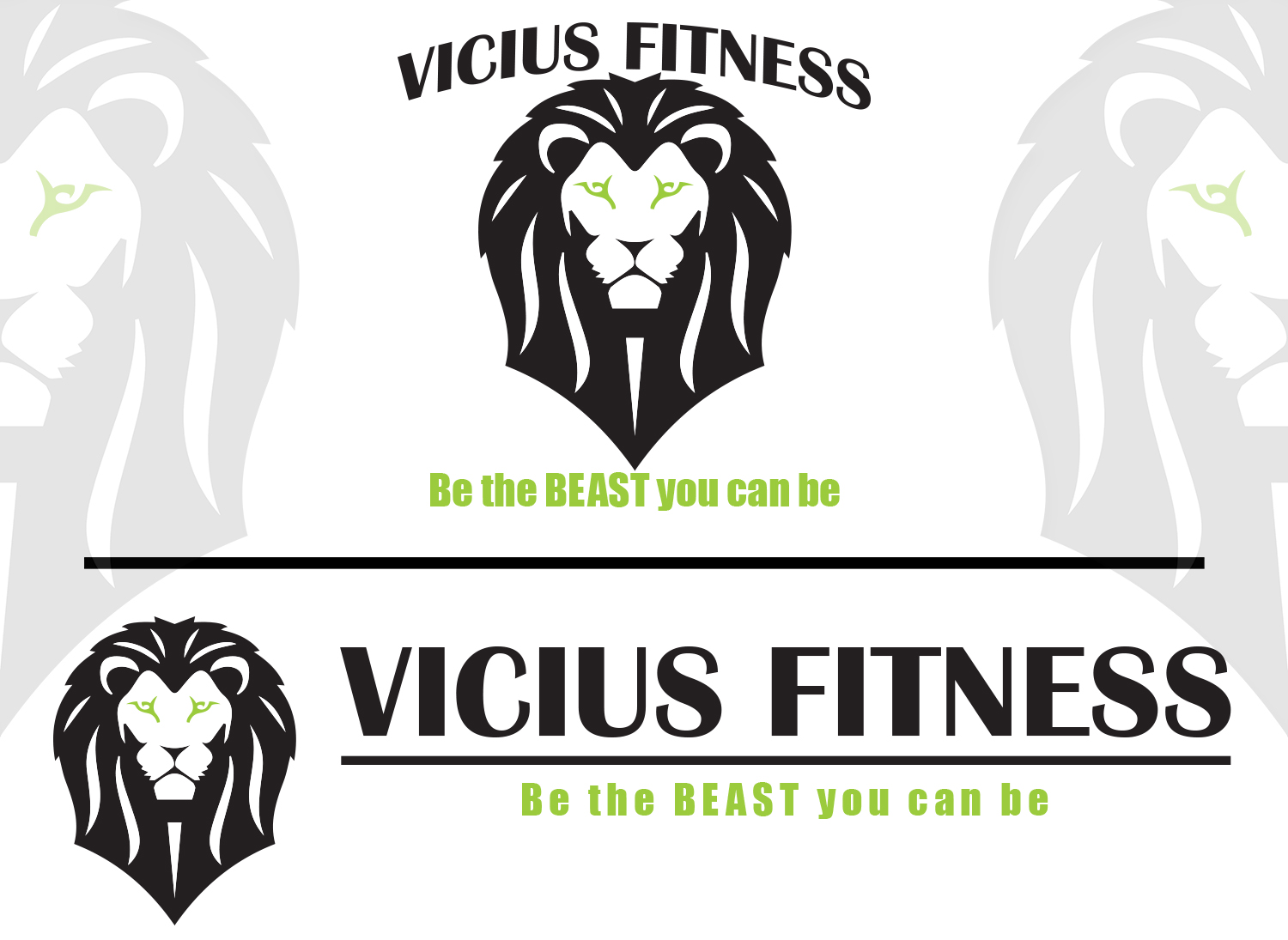 Logo Design by SPinturaArt for Vicius Fitness | Design #9408903