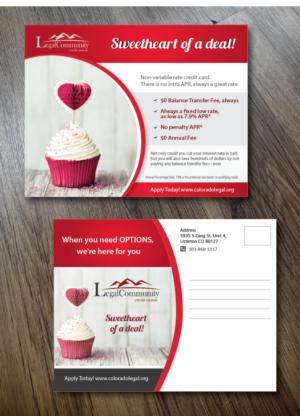 Sweetheart of a Deal Promotional Postcard | Diseño de Postal por alex989