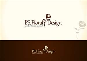 Logo-Design von Robby SC für P.S. Floral Design Pty Ltd | Design: #2059670