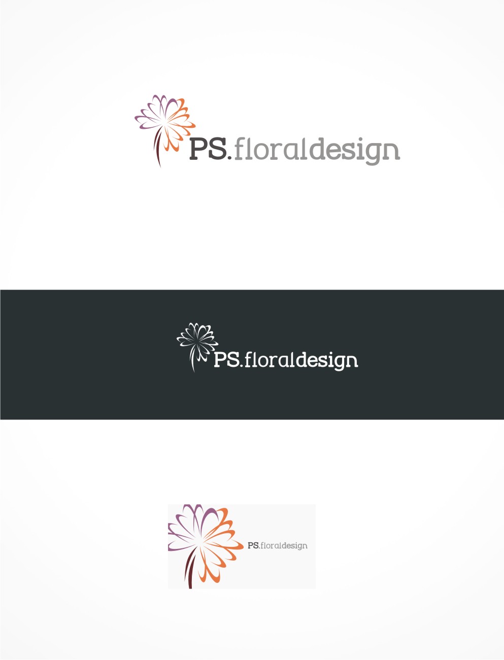 Logo Design by gray mind for P.S. Floral Design Pty Ltd | Design #2067215