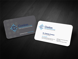 Business Card Design by diRtY.EMM for Conlon Psychological Services PLLC | Design: #2068688