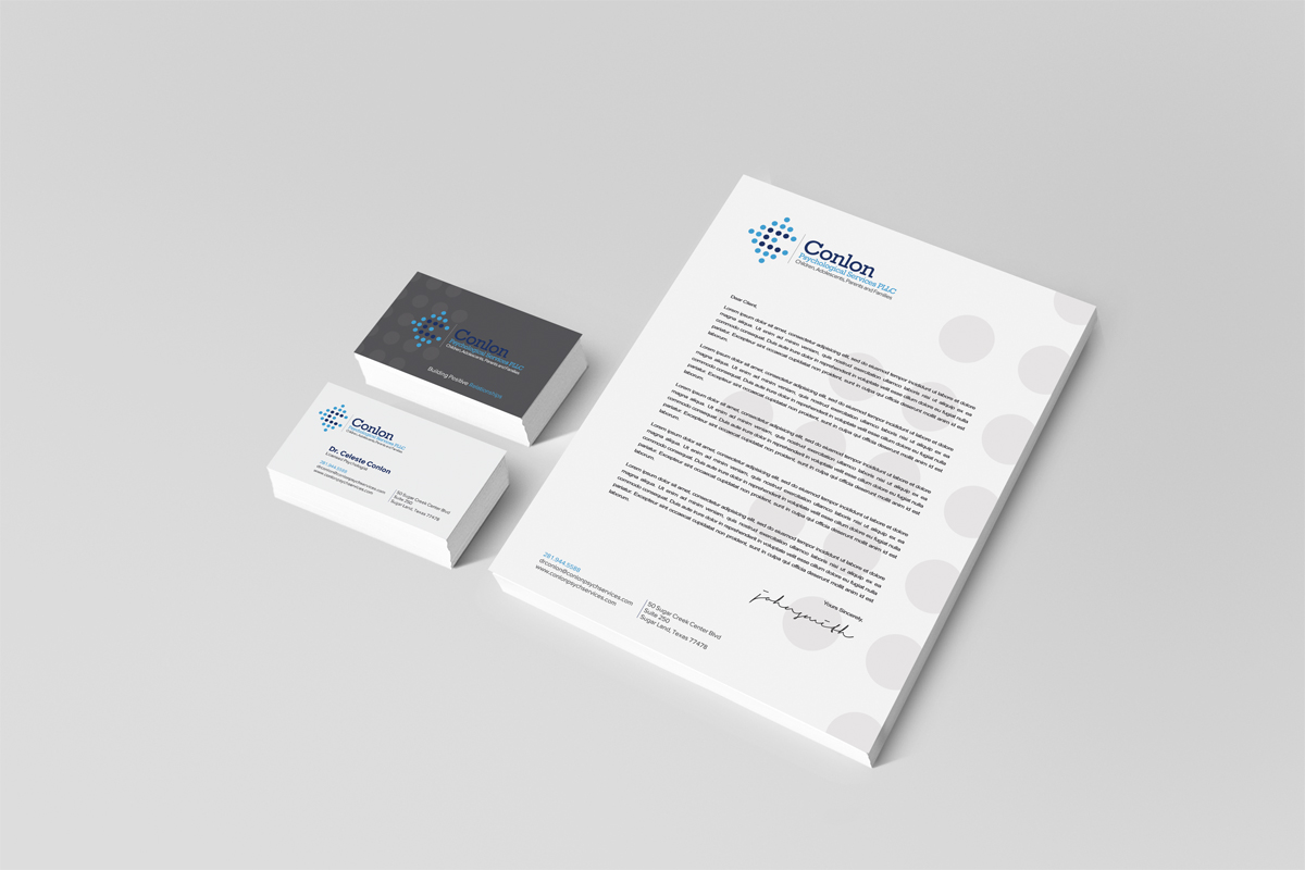 Business Card Design by diRtY.EMM for Conlon Psychological Services PLLC | Design #2117837