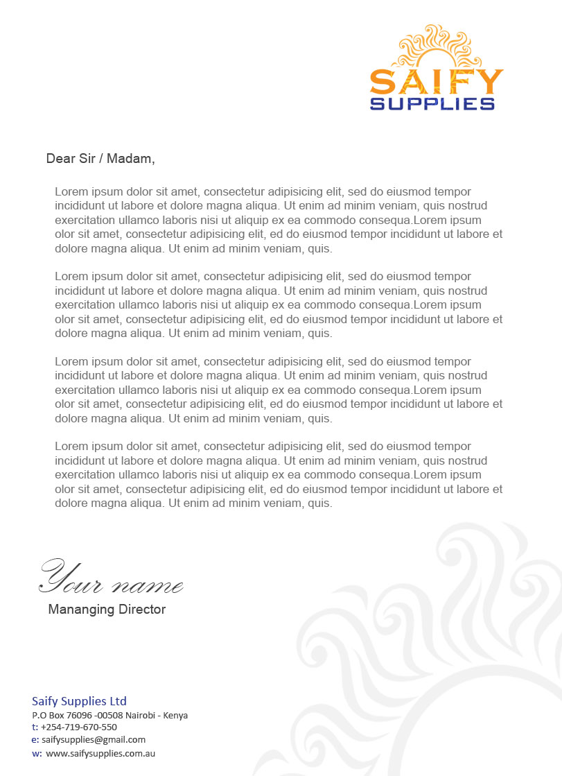 Stationery Design by Parul for adamji distributors ltd | Design #2081178