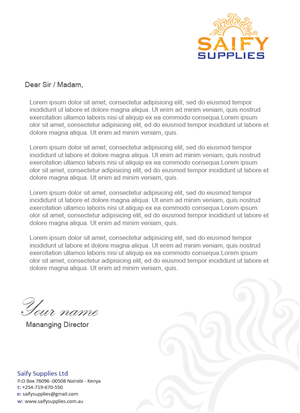 Stationery Design by Parul for adamji distributors ltd | Design: #2081178