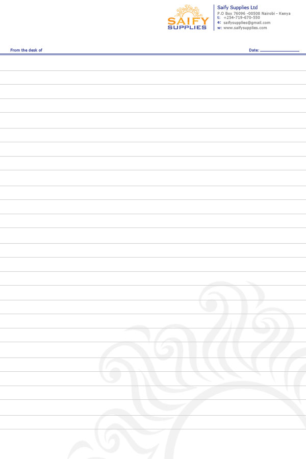 Stationery Design by Parul for adamji distributors ltd | Design #2081202