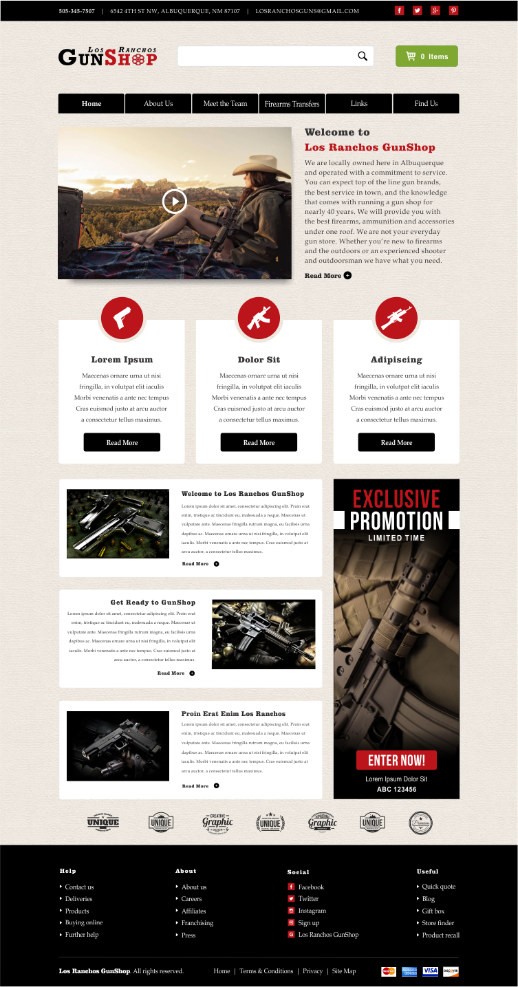 Diseño Web por dsign para Maverick Web Video | Diseño #9513508