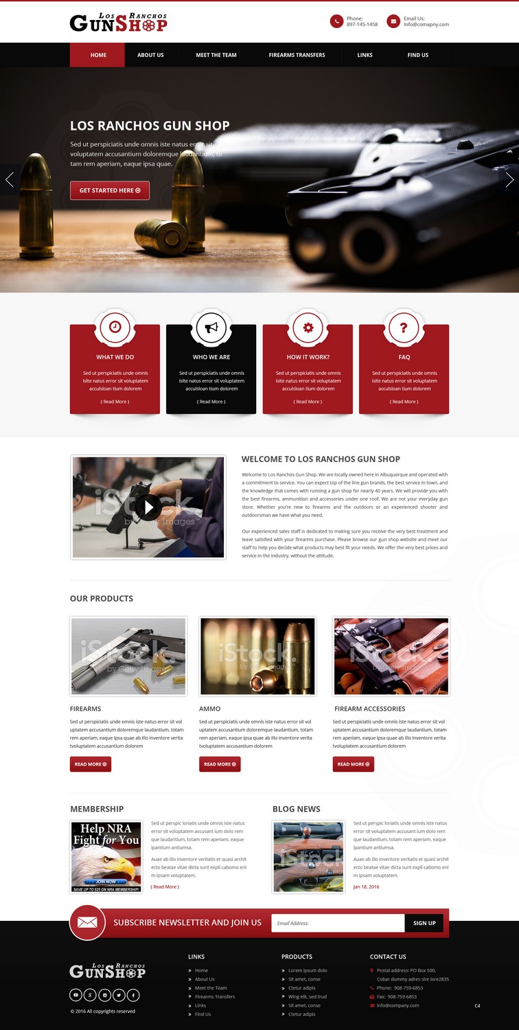 Web Design by pb for Maverick Web Video | Design #9460928