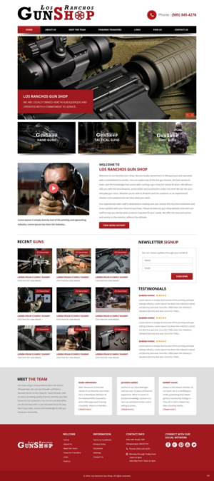 Web Design by pb for Maverick Web Video | Design: #9698212