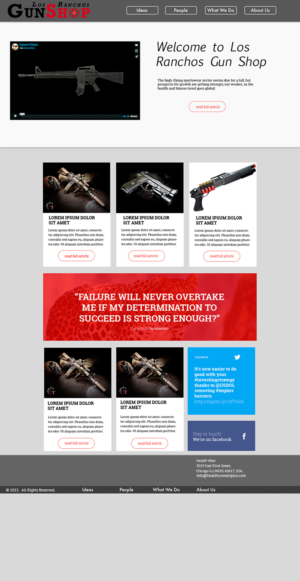 Web Design by dii for Maverick Web Video | Design: #9457780