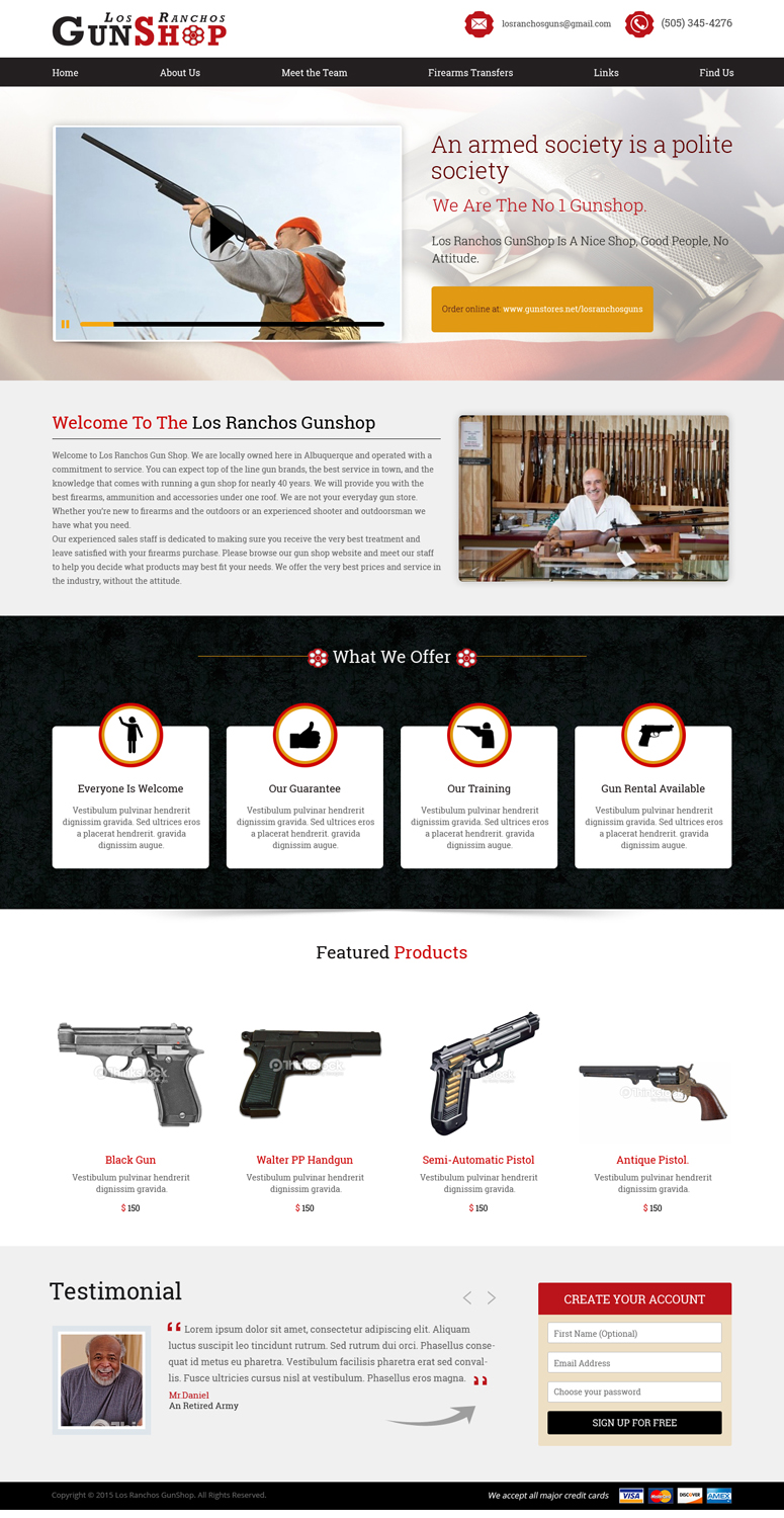 Web Design by Tpith for Maverick Web Video | Design #9559239