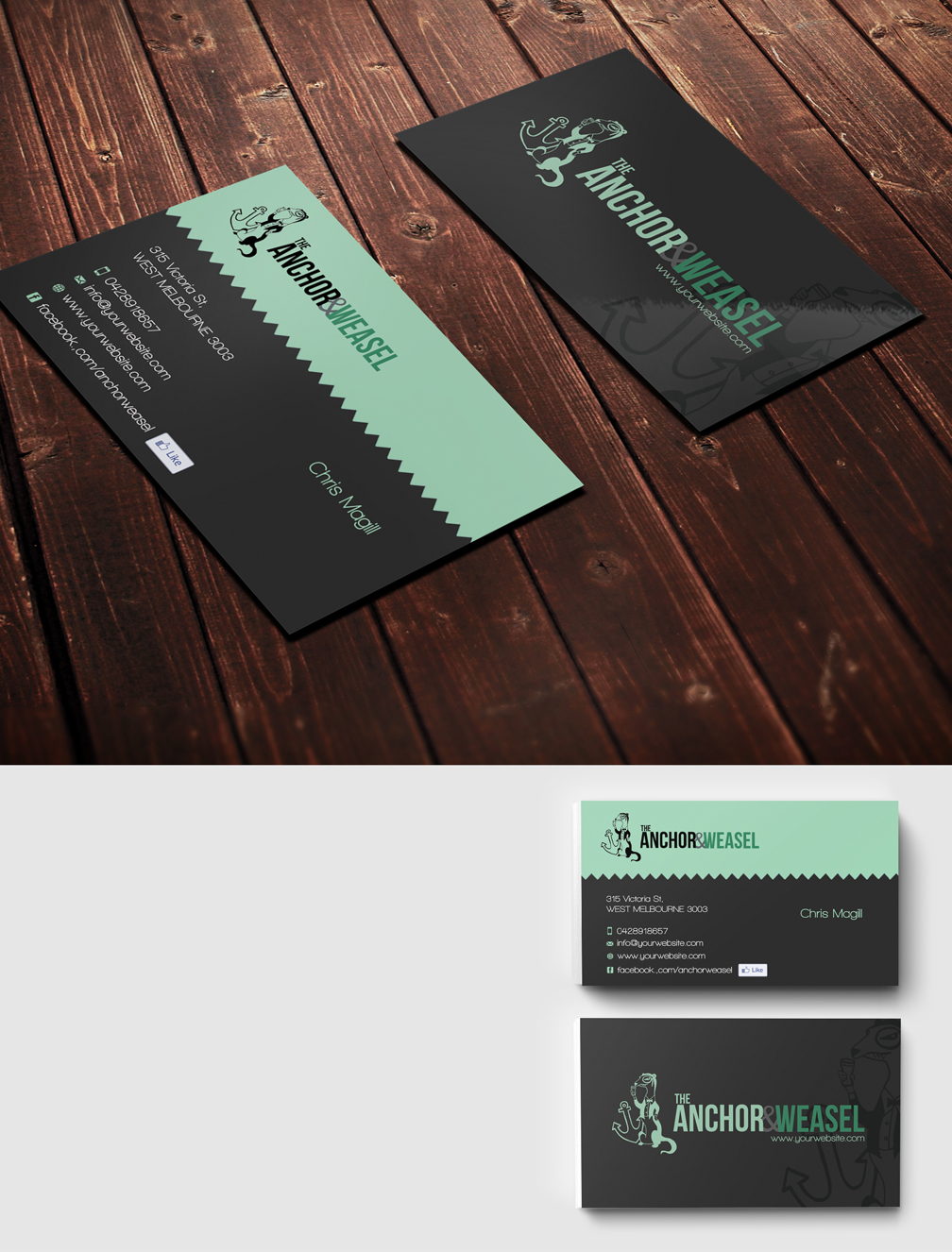 Business Card Design by acgrapix for Seagill PTY LTD | Design #2101391