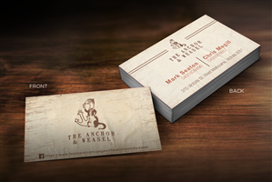 Business Card Design Project - Small Bar | Business Card Design by jaime.sp
