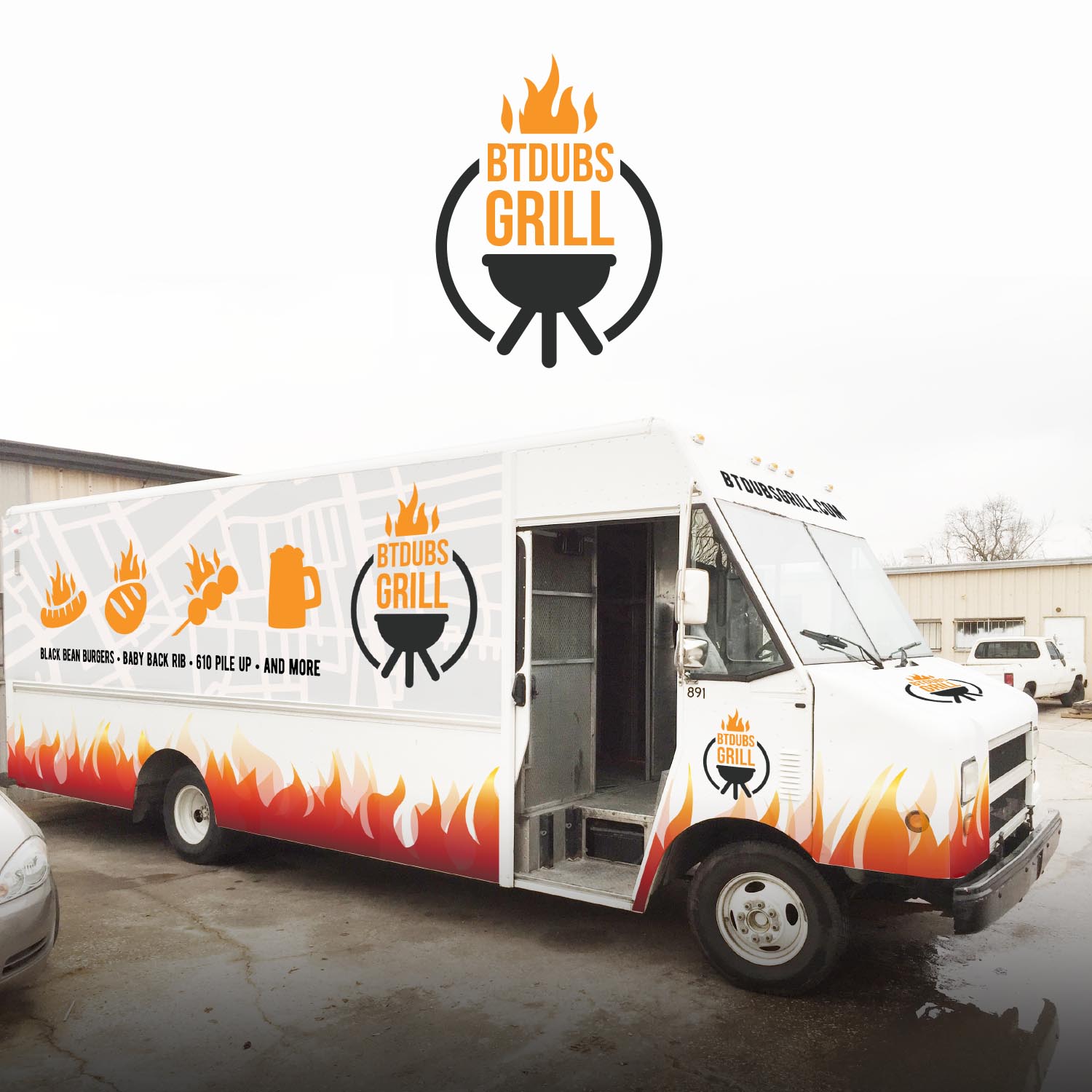 Signage Design by vizzumdesign for btdubsgrill inc. | Design #9479052