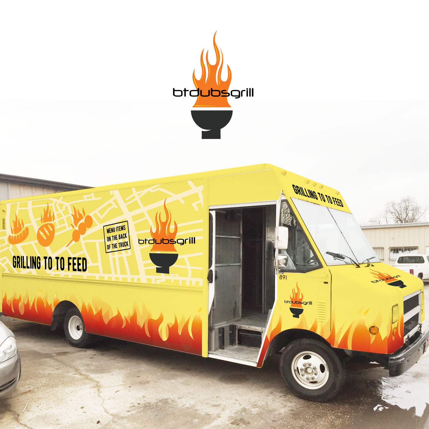 Signage Design by vizzumdesign for btdubsgrill inc. | Design #9504226