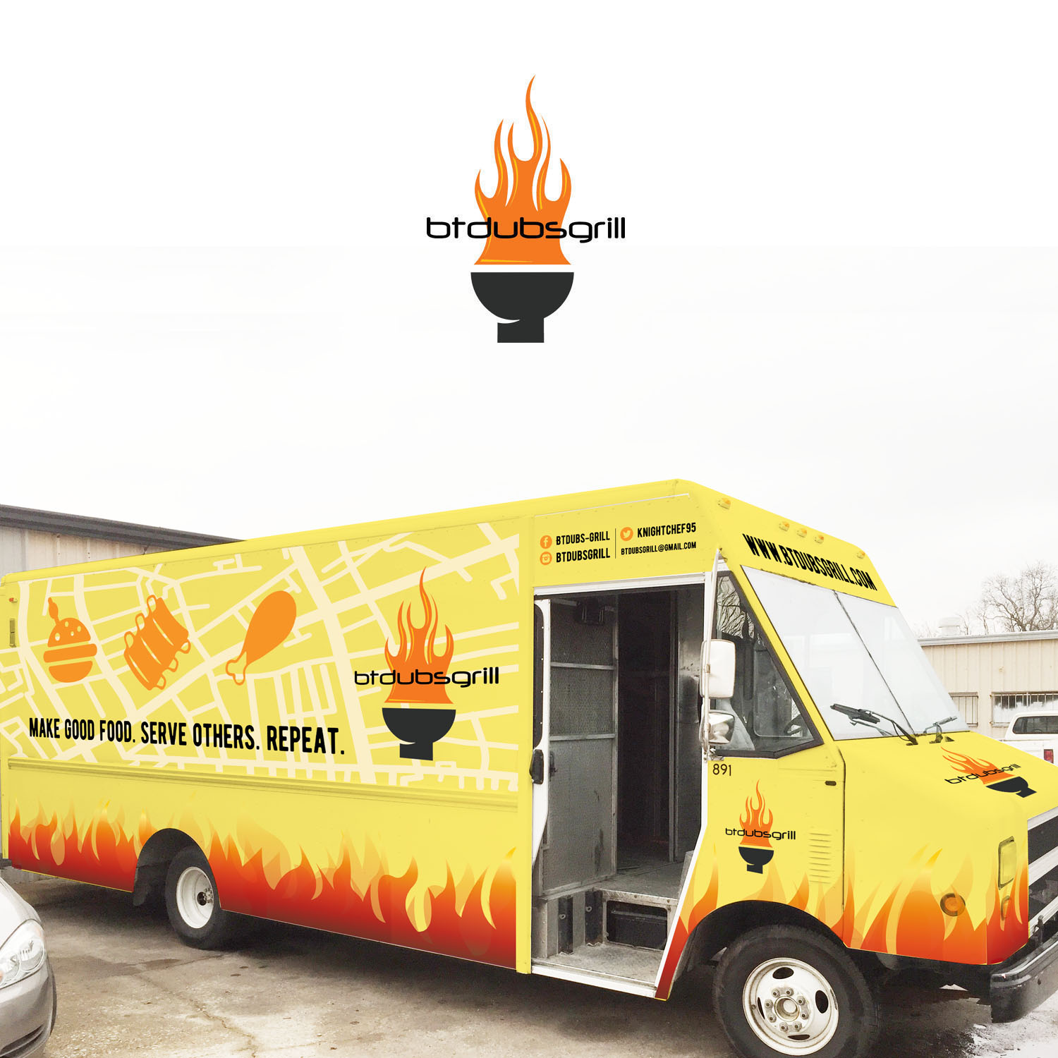 Signage Design by vizzumdesign for btdubsgrill inc. | Design #9562521