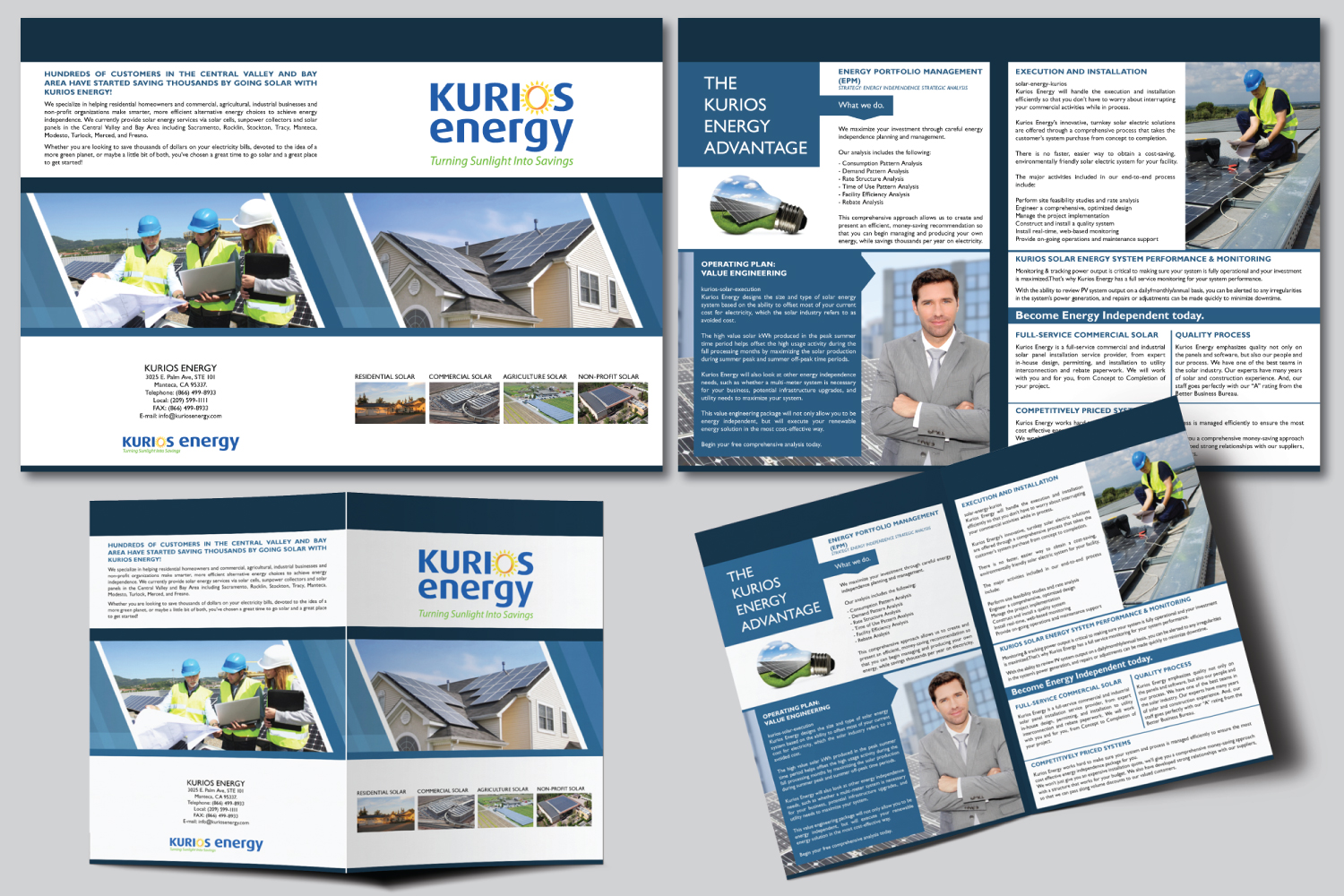 Brochure Design by M.Pirs for Kurios Energy | Design #9441475