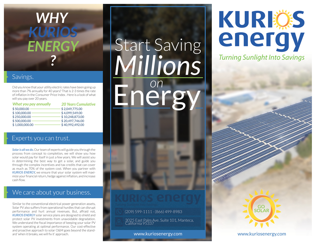 Brochure Design by Kenny Dharmawan for Kurios Energy | Design #9444775