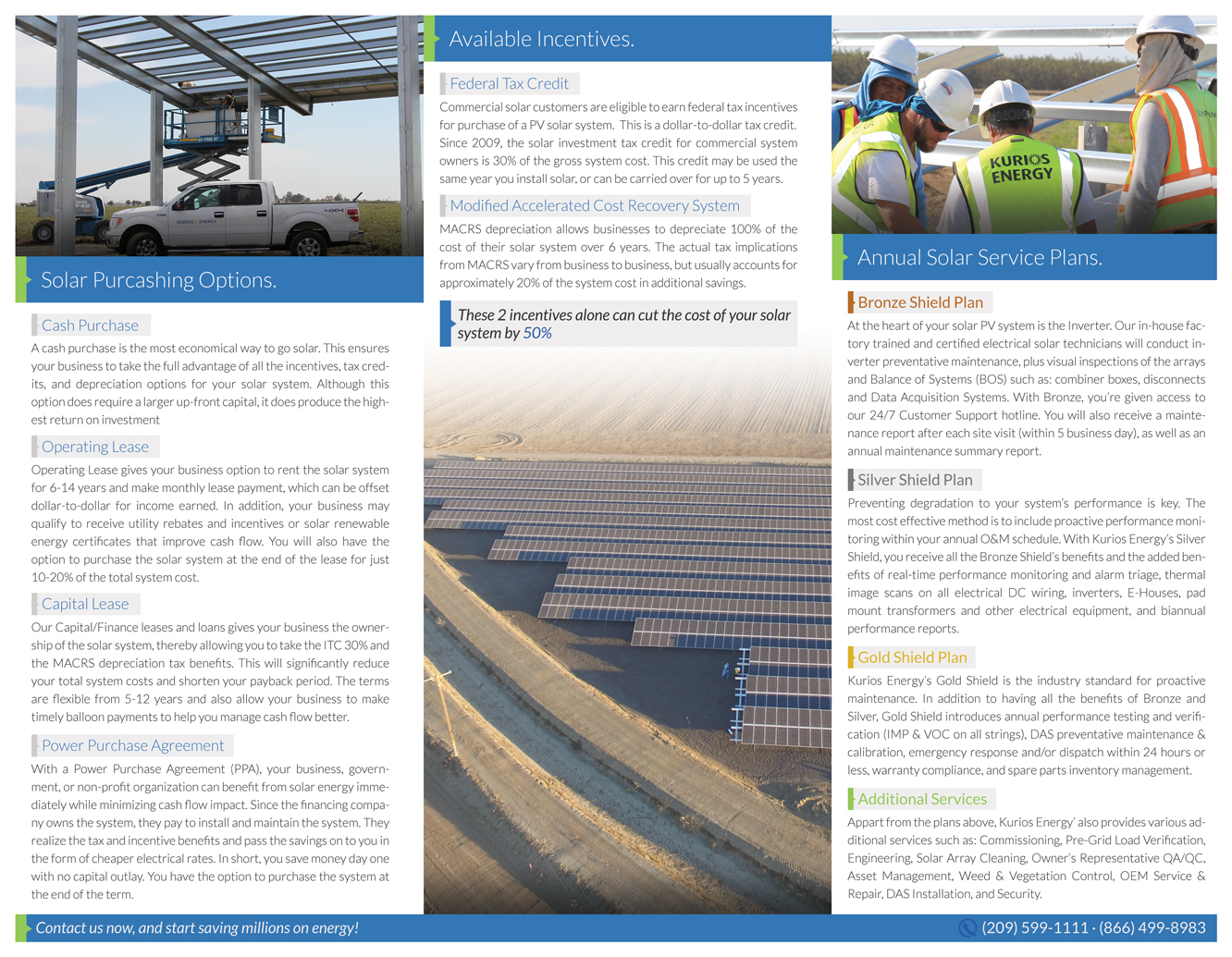 Brochure Design by Kenny Dharmawan for Kurios Energy | Design #9444776