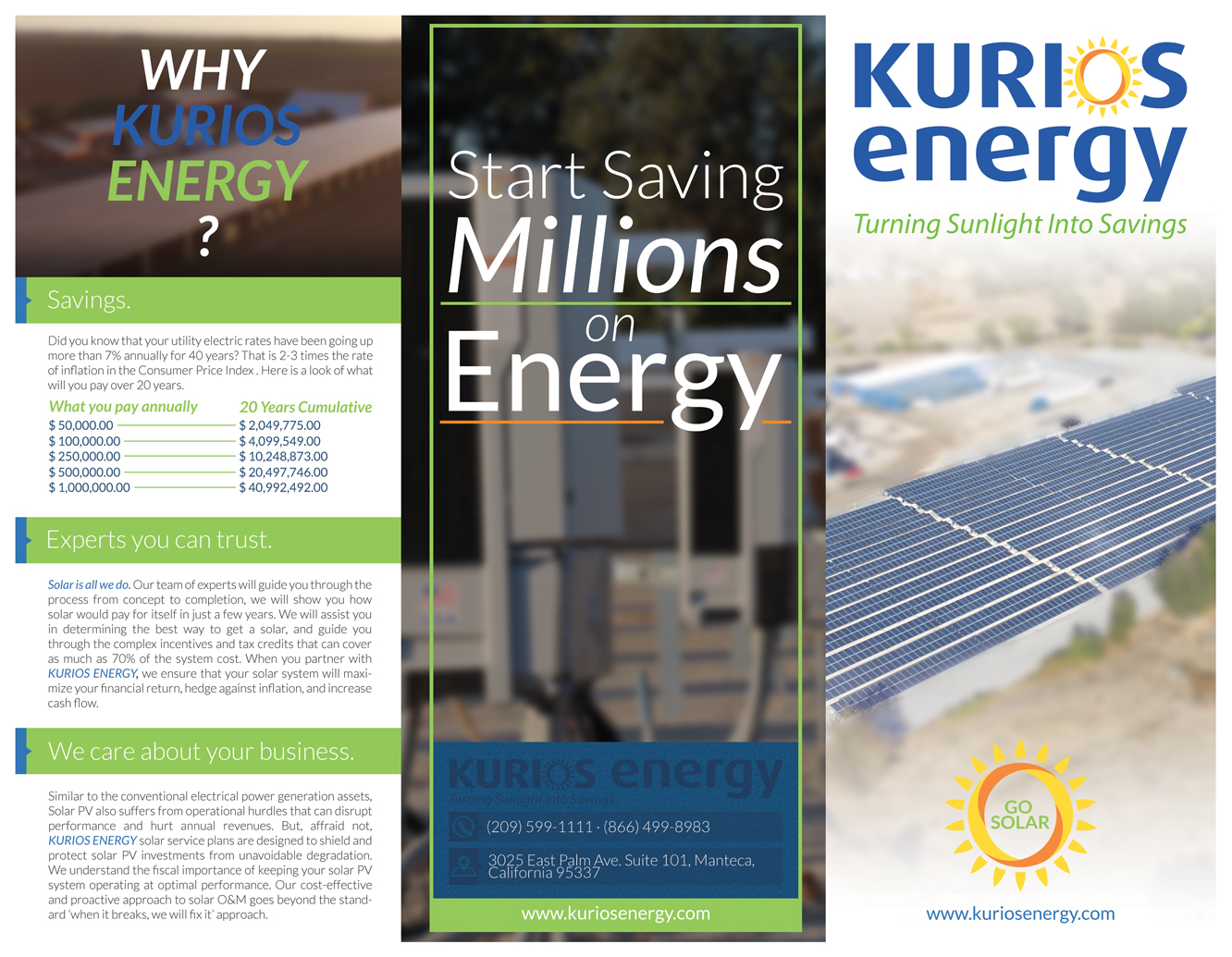 Brochure Design by Kenny Dharmawan for Kurios Energy | Design #9444783