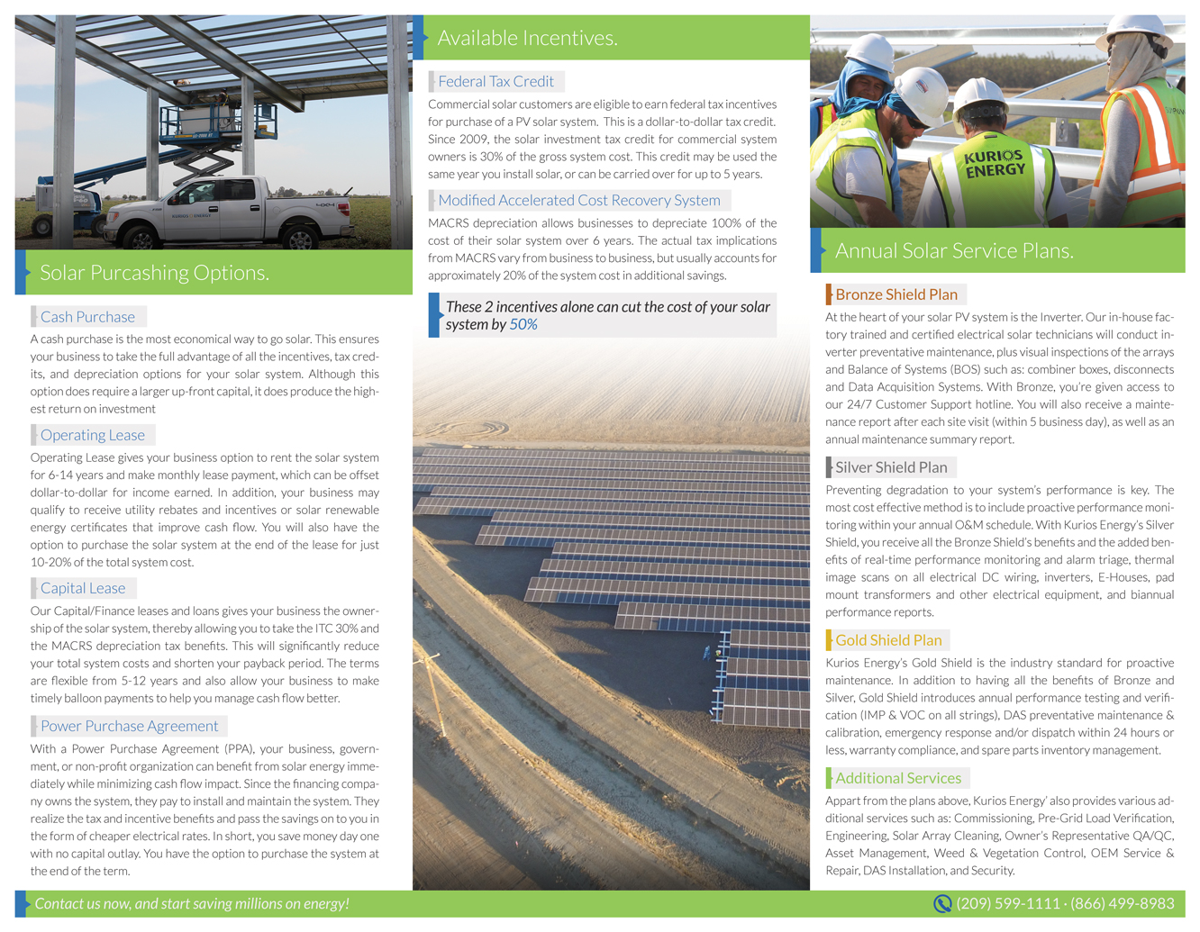 Brochure Design by Kenny Dharmawan for Kurios Energy | Design #9444813