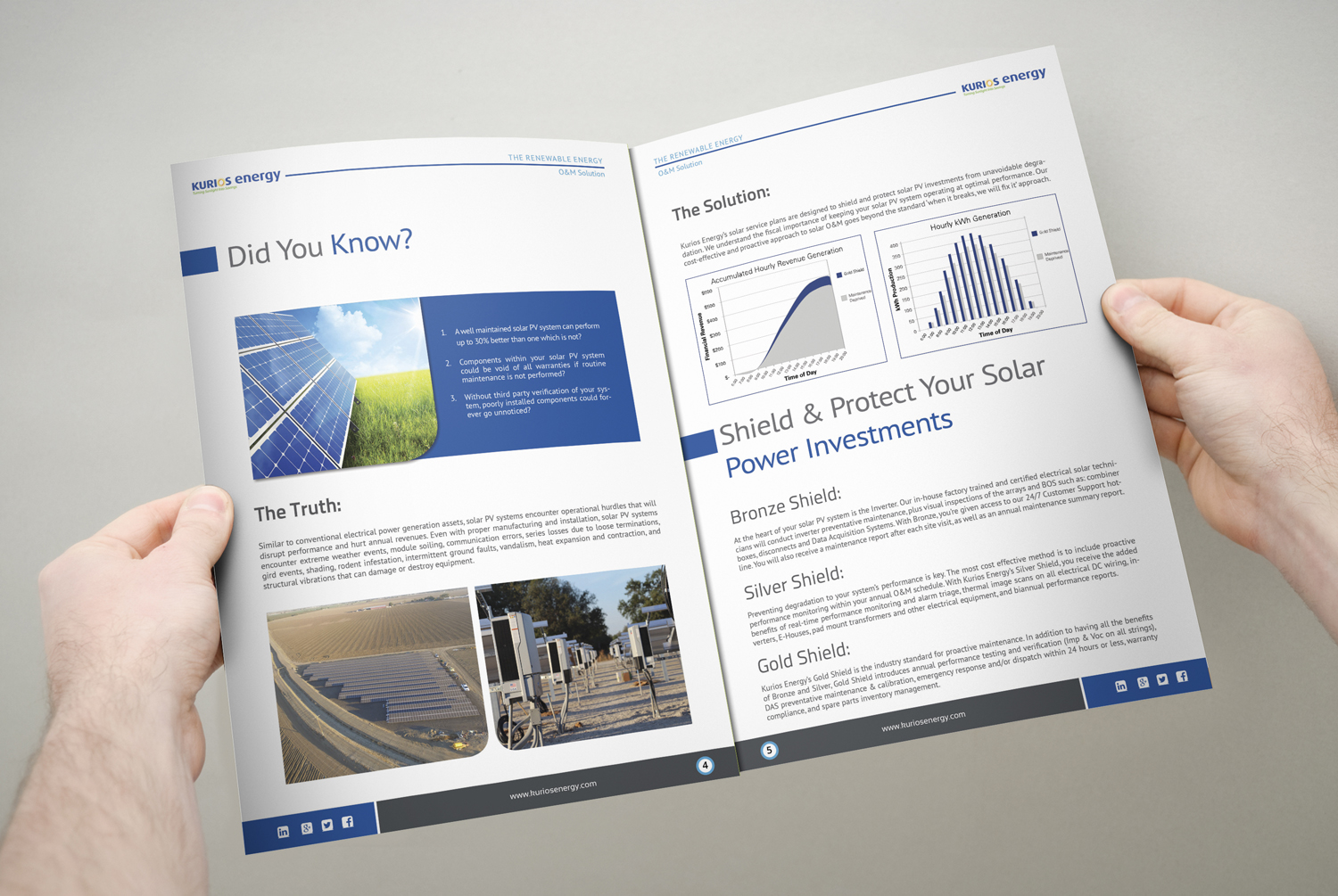 Brochure Design by iTech Graphics for Kurios Energy | Design #9442192