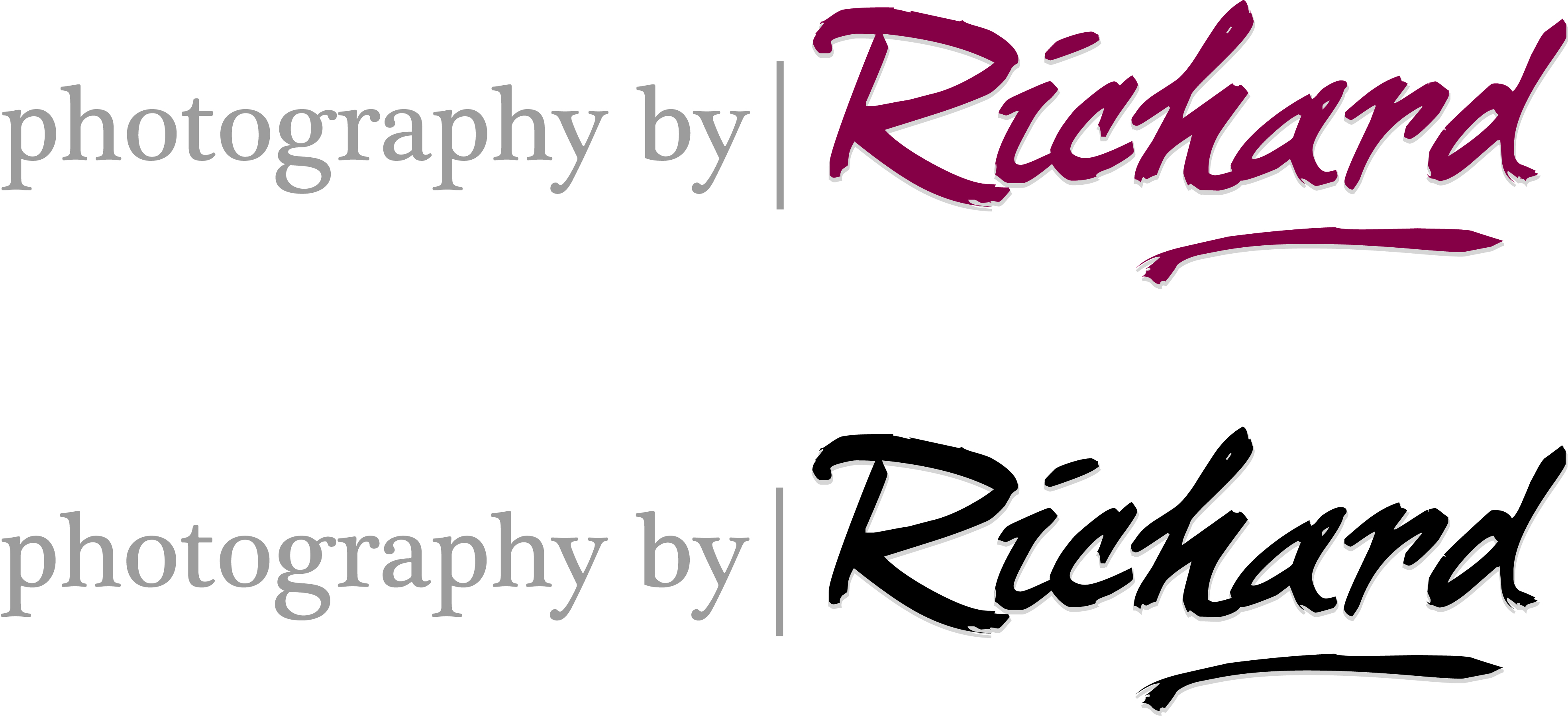 Logo Design by thethinkery.co.uk for Photography by Richard | Design #16861