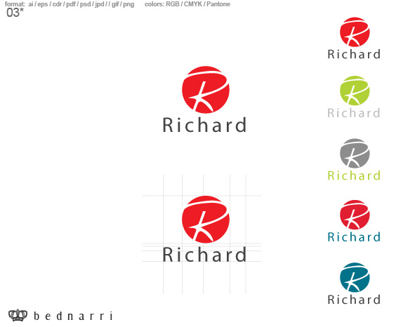 Logo Design by bednarri for Photography by Richard | Design #16086