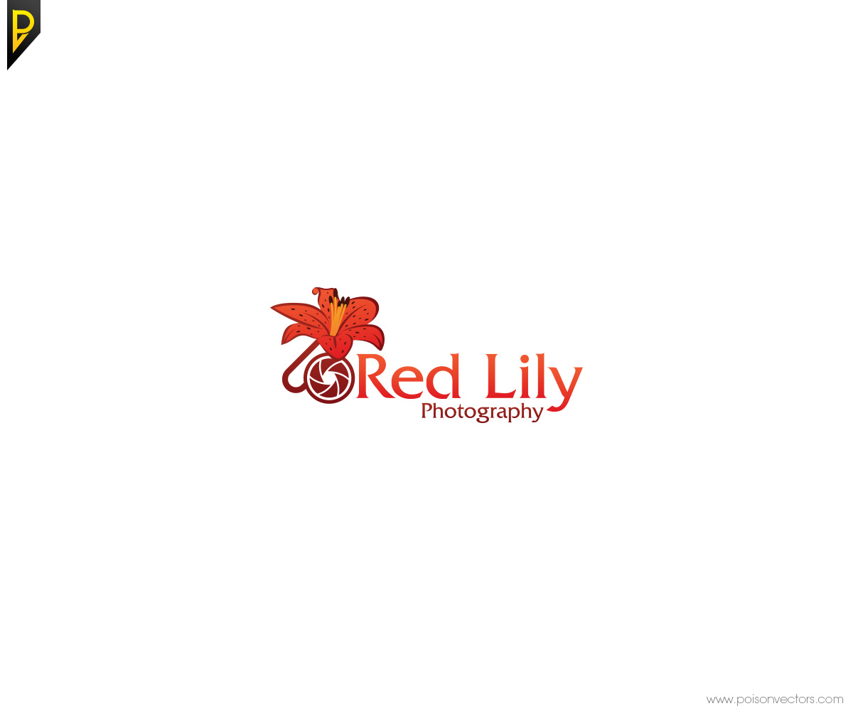 Logo-Design von poisonvectors für Red Lily Photography | Design #9457132