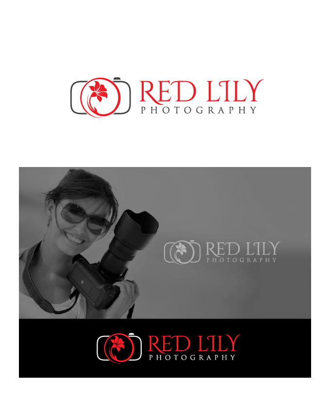 Diseño de Logo por AM Interactive Design para Red Lily Photography | Diseño: #9443116