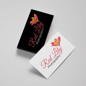 Diseño de Logo por Renen para Red Lily Photography | Diseño: #9425729